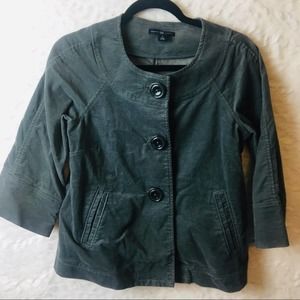 Gap velvet swing coat size 4 B7